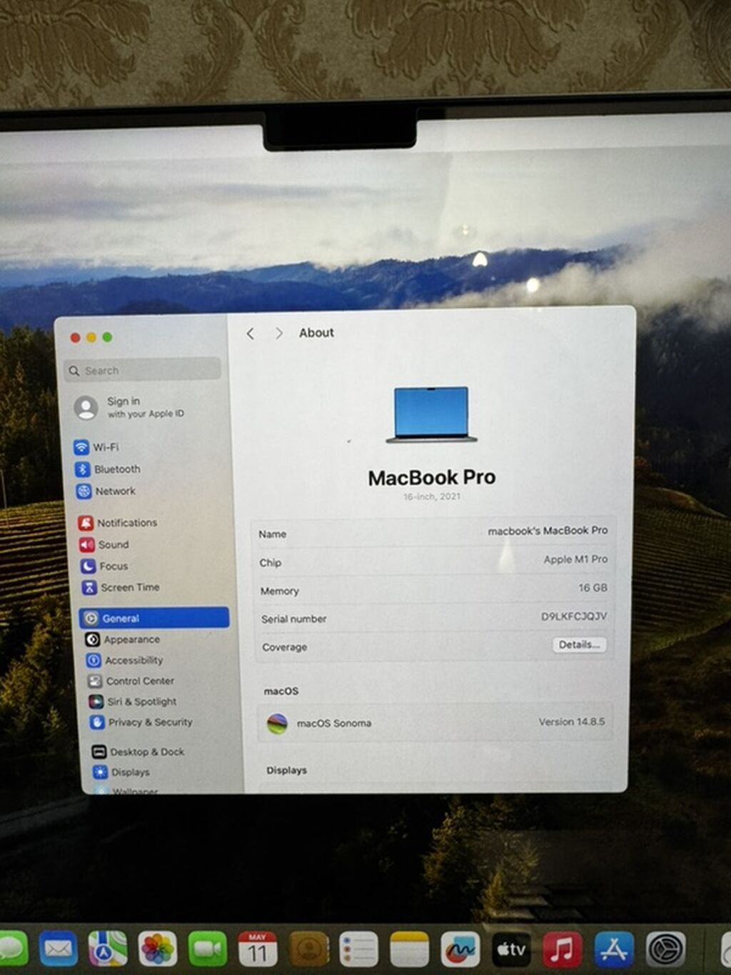 Apple MacBook Pro 16 pro в идеальном состоянии - Чип: Apple M1 Pro: фото 1
