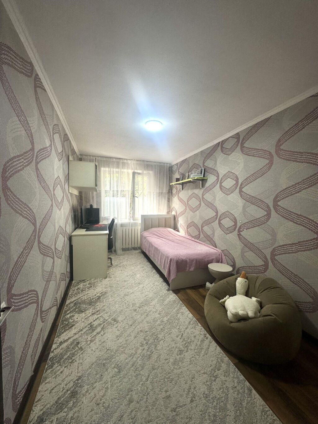 3 комнаты, 62 м², Золотой квадрат 104 серия, 1 этаж, Евроремонт: фото 6