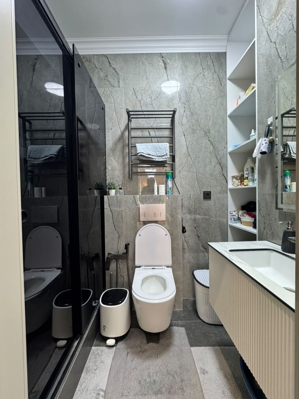 3 комнаты, 130 м², Асанбай мкр Элитка, 11 этаж, Евроремонт: фото 3
