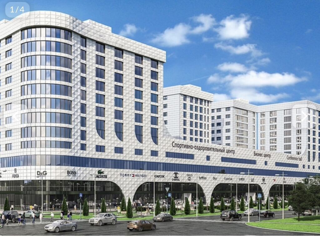 1 комната, 51 м², Элитка, 8 этаж, ПСО (под самоотделку): фото 1