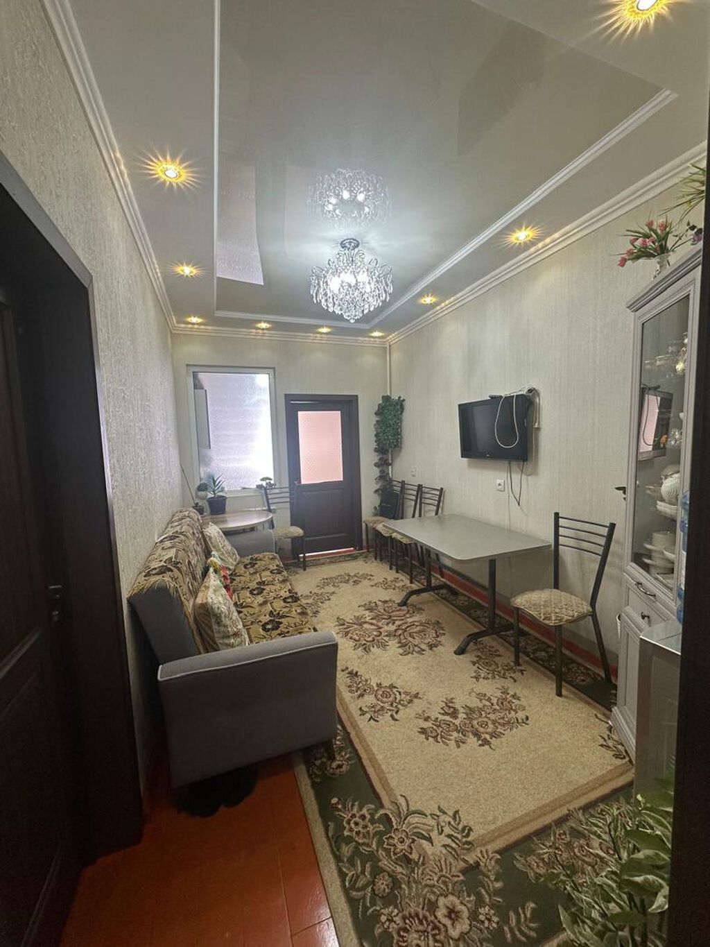 2 комнаты, 55 м², Кок-Жар мкр Элитка, 6 этаж, Косметический ремонт: фото 2