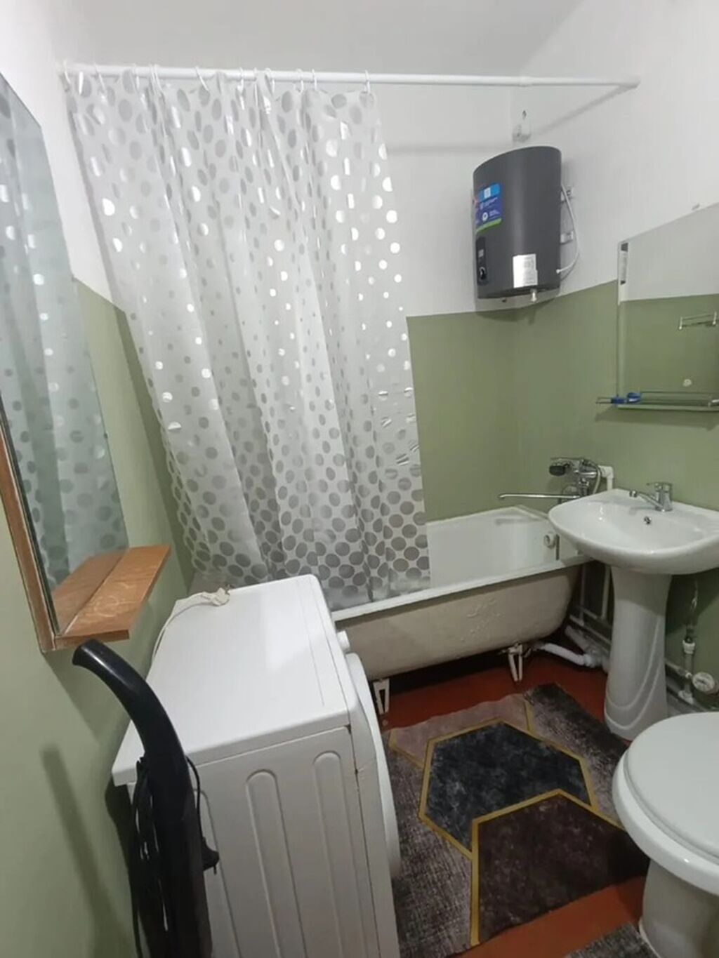 1 комната, 35 м², Тунгуч мкр 1 этаж, Косметический ремонт: фото 7