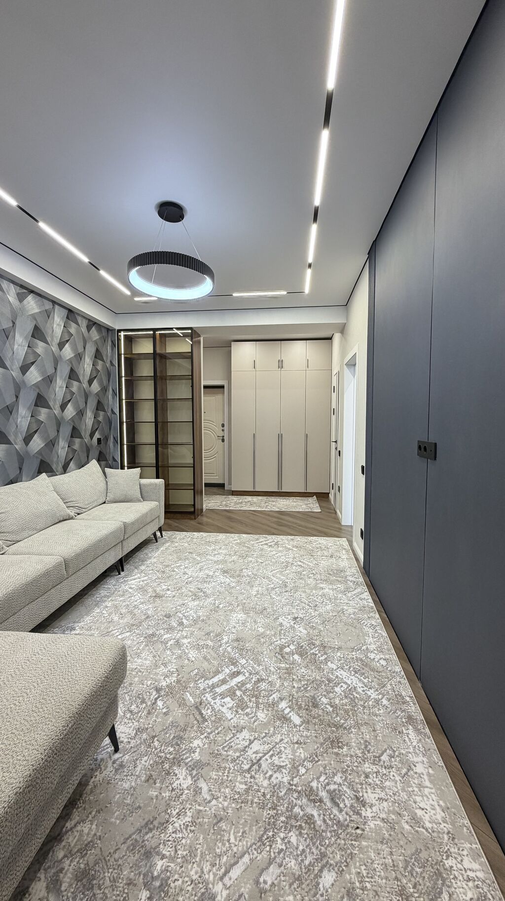 2 комнаты, 55 м², Золотой квадрат Элитка, 4 этаж, Дизайнерский ремонт: фото 3