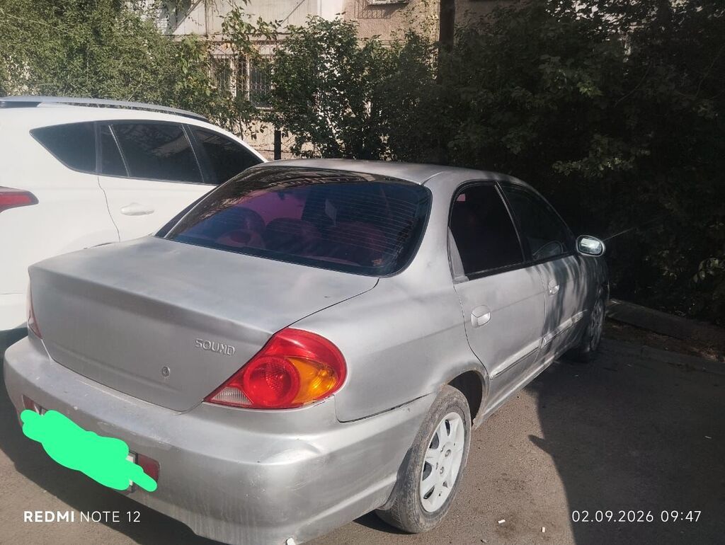 Kia Shuma: 2002 г., 1.6 л, Автомат, Бензин, Седан: фото 4