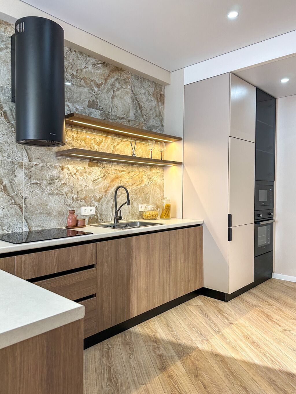 2 комнаты, 53 м², Кок-Жар мкр Элитка, 6 этаж, Дизайнерский ремонт: фото 7