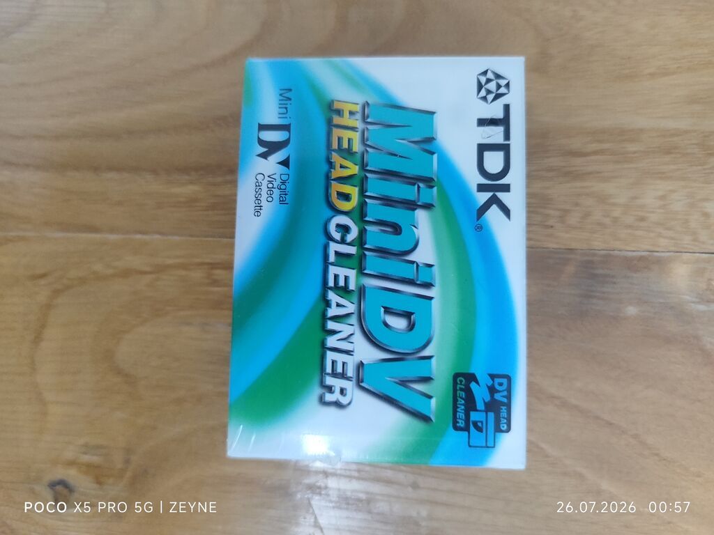 TDK MiniDV Head Cleaner — кассета для очистки видеоголовок. - Формат