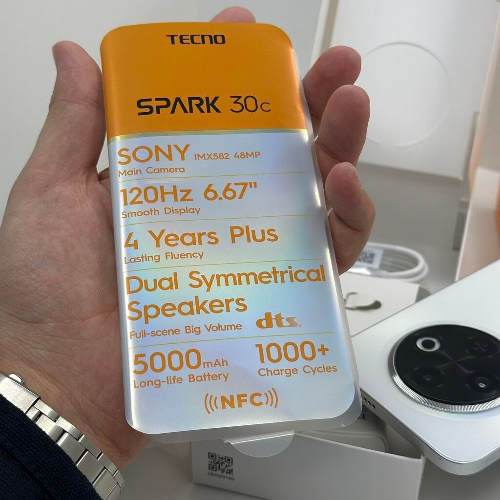 Tecno Spark 30C, Новый, 128 ГБ, 2 SIM: фото 2