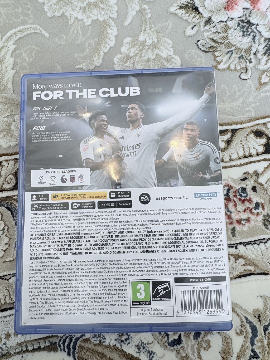 Продаю Fc 25, в идеальном состояние. Диск полностью целый без царапин: фото 4