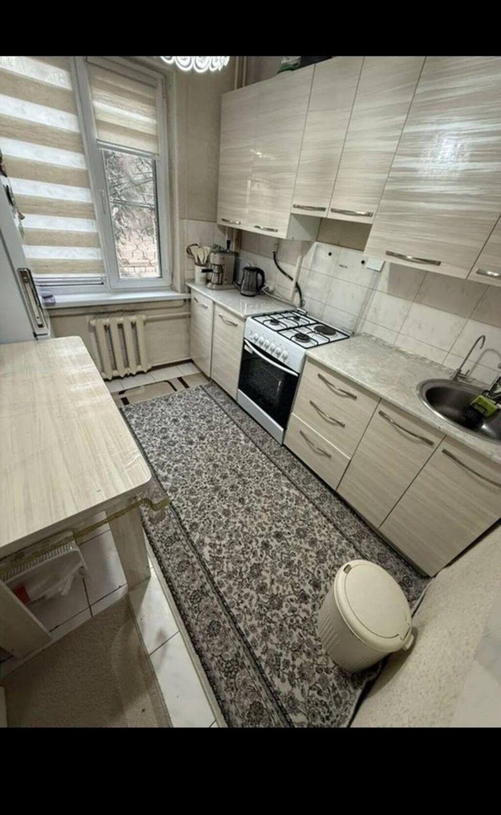 3 комнаты, 62 м², Аламедин-1 мкр 105 серия, 1 этаж, Евроремонт: фото 8