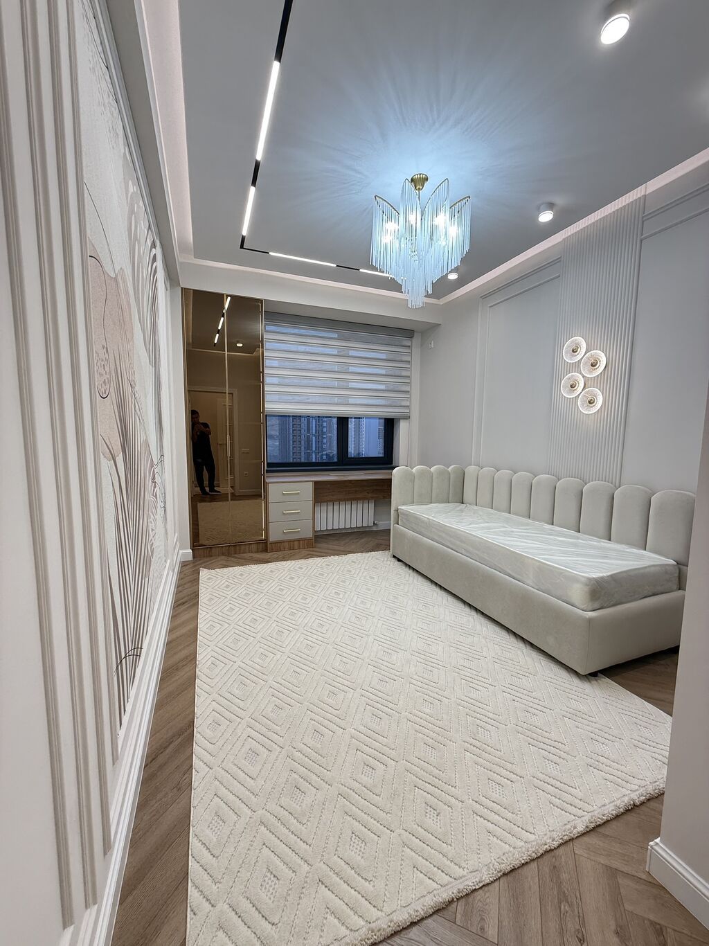 3 комнаты, 96 м², Асанбай мкр Элитка, 10 этаж, Дизайнерский ремонт: фото 6