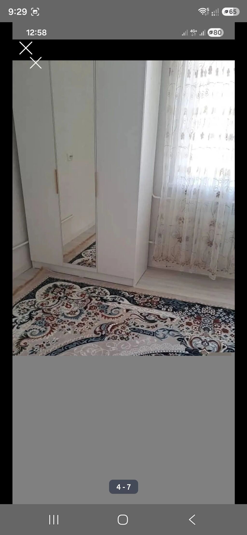 1 комната, Старый толчок рынок / базар Собственник, Без животных, от 6 месяцев, С мебелью полностью: фото 3