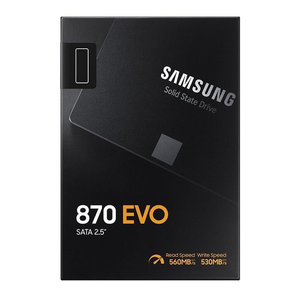 Накопитель для ПК, Новый, Samsung, SSD, 256 ГБ, 2.5", Для ПК: фото 1