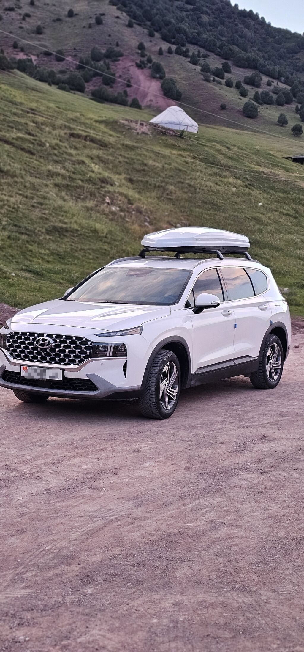 Hyundai Santa Fe: 2020 г., 2.2 л, Автомат, Дизель, Кроссовер: фото 1