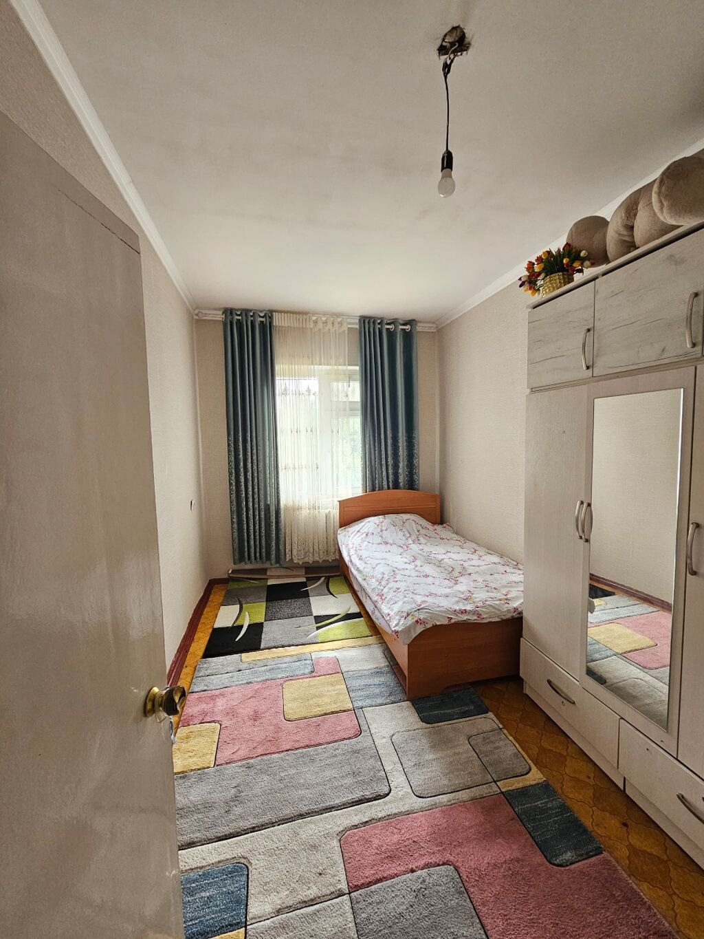 3 комнаты, 74 м², Анар мкр., 105 серия, 1 этаж, Косметический ремонт: фото 4