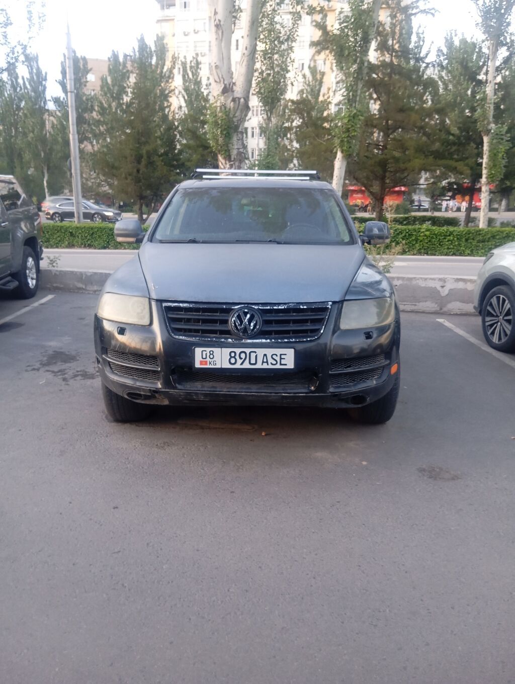 Volkswagen Touareg: 2003 г., 3.2 л, Автомат, Газ, Внедорожник: фото 4