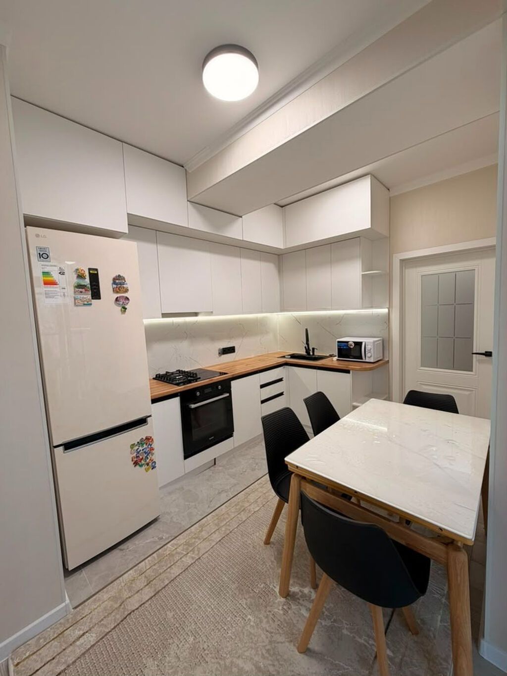 2 комнаты, 63 м², Джал мкр (в т.ч. Верхний, Нижний, Средний) Элитка, 5 этаж, Евроремонт: фото 8