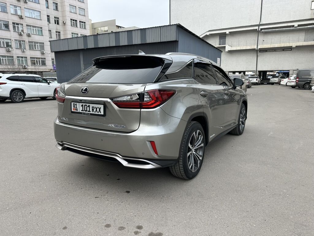 Lexus RX: 2017 г., 3.5 л, Гибрид, Кроссовер: фото 5