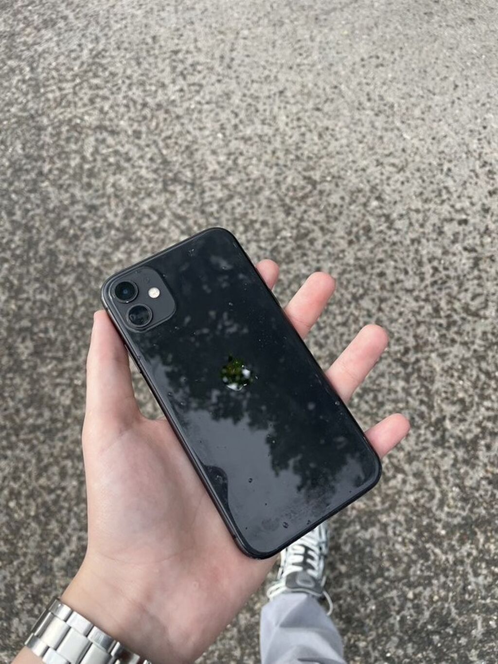IPhone 11, Б/у, 128 ГБ, Черный, 100 %: фото 4