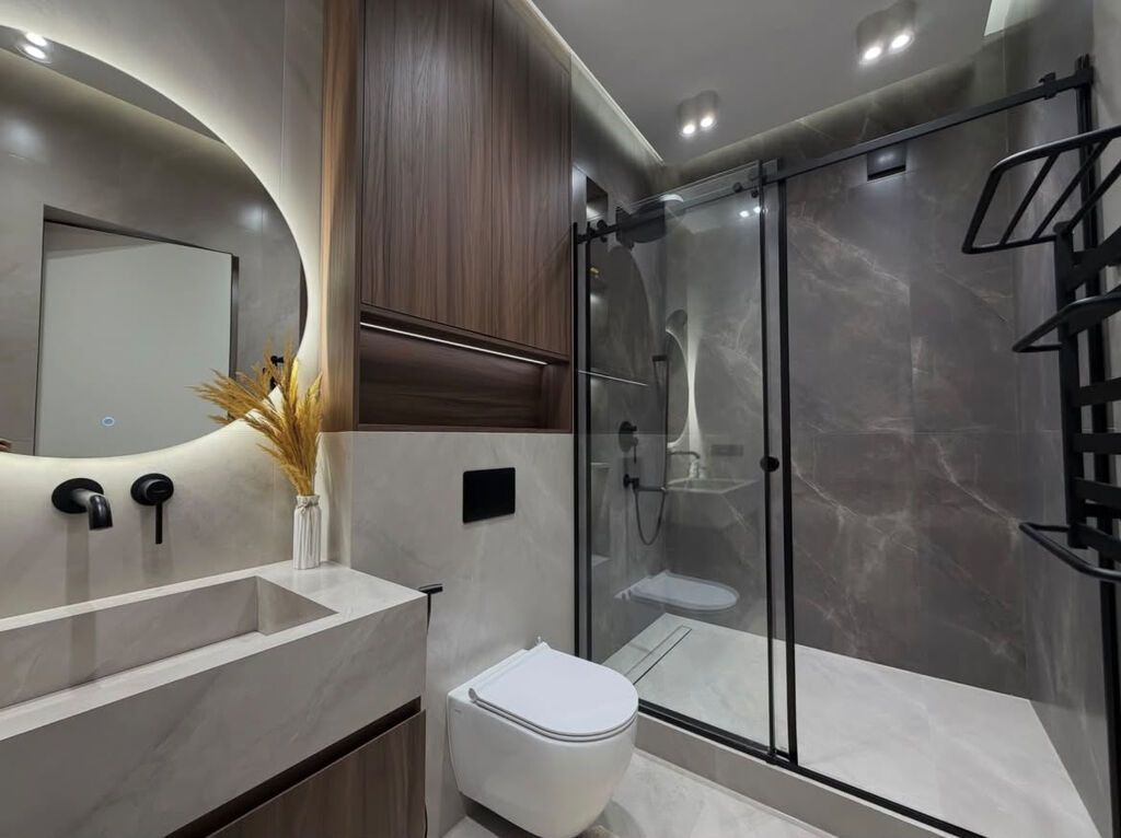 3 комнаты, 122 м², Асанбай мкр Элитка, 9 этаж, Дизайнерский ремонт: фото 3