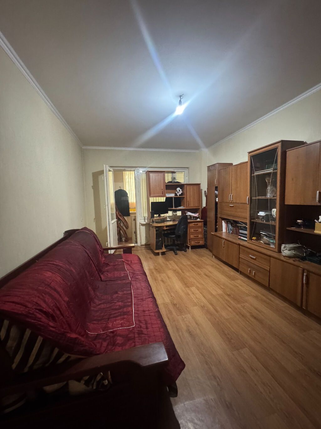 1 комната, 35 м², 5 мкр 105 серия, 1 этаж, Свежий ремонт: фото 2