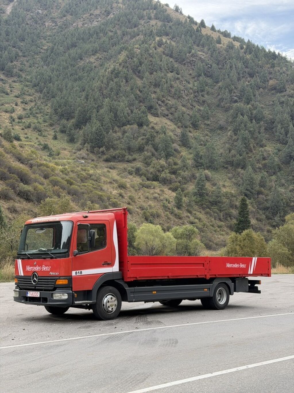 Mercedes Benz Atego 818 Свежий перегон Год:2001 Объем: 4.3 Без: фото 2