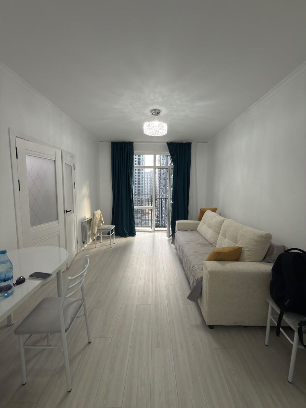 1 комната, 32 м², Пишпек Индивидуалка, 13 этаж, Евроремонт: фото 6