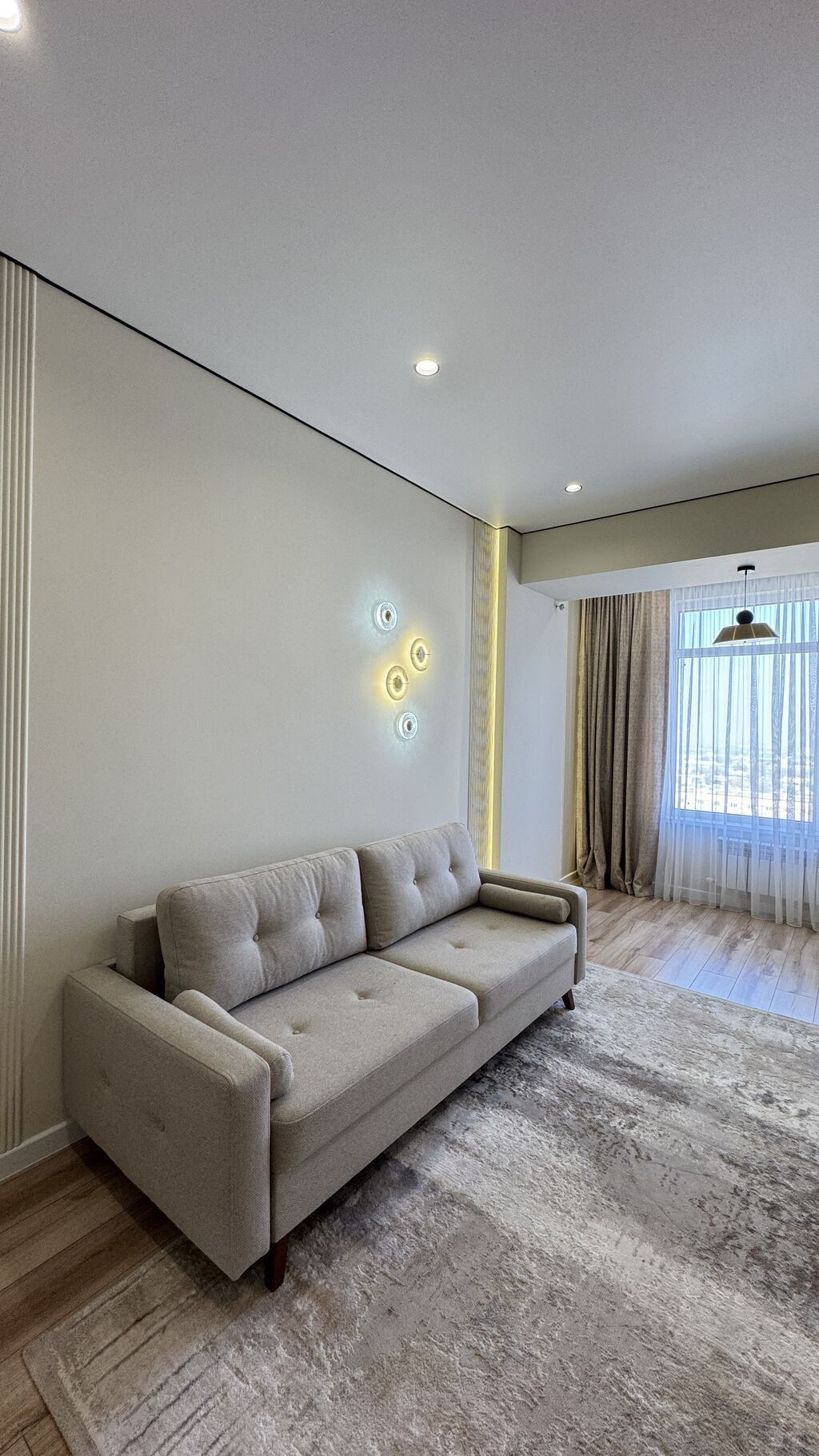 3 комнаты, 88 м², Тунгуч мкр Элитка, 10 этаж, Дизайнерский ремонт: фото 3