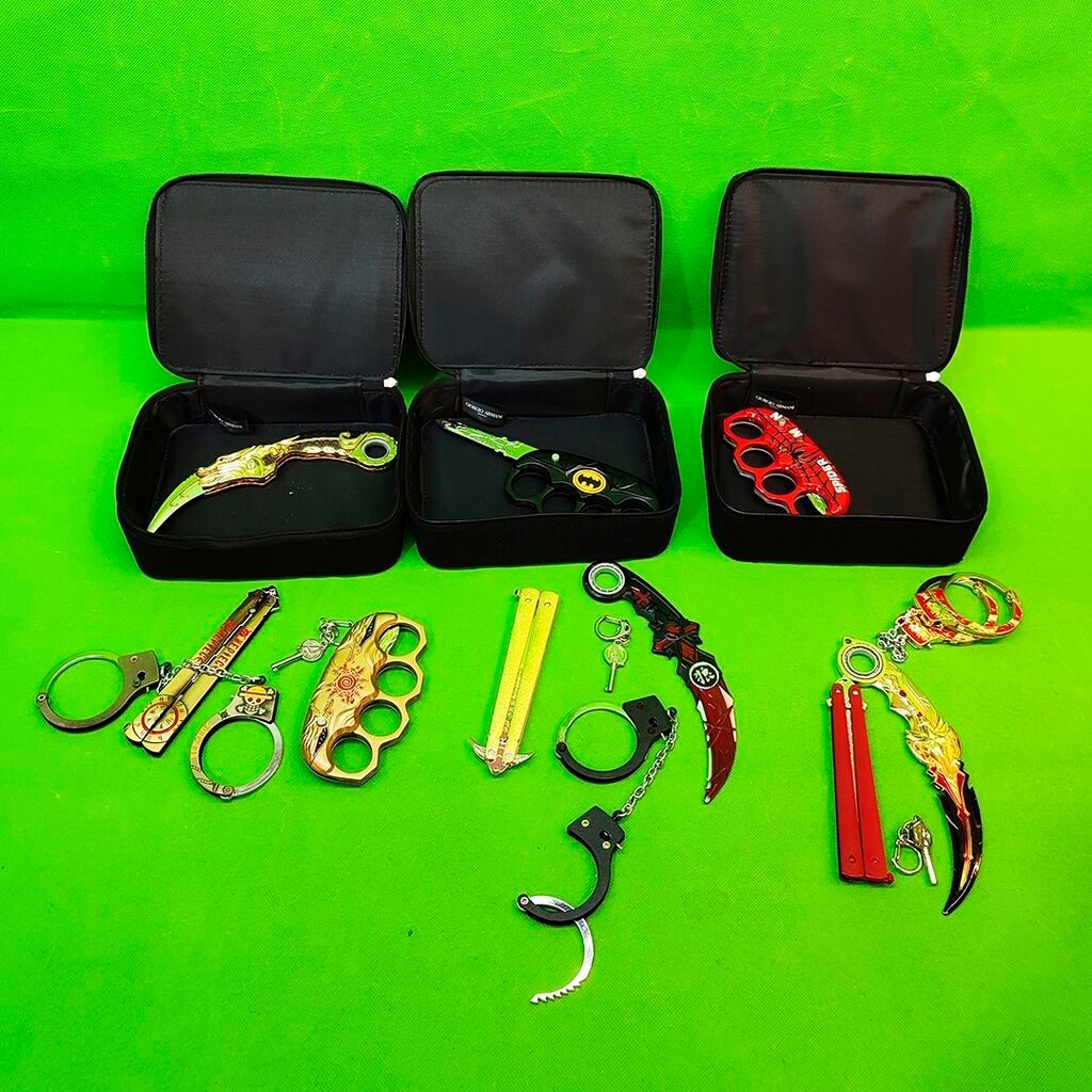 Игрушки: Керамбит кастет наручники и нож бабочка комплекты в ассортименте🔥