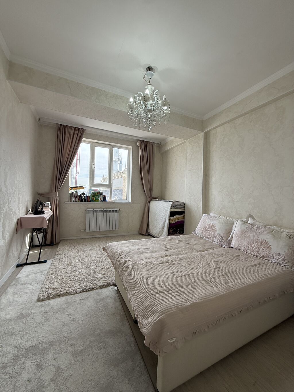 2 комнаты, 56 м², Новая мечеть Индивидуалка, 9 этаж, Евроремонт: фото 4