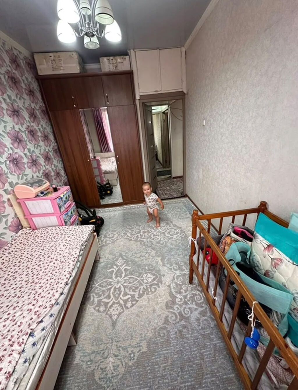 3 комнаты, 60 м², Аламединский рынок / базар 105 серия, 5 этаж, Свежий ремонт: фото 7