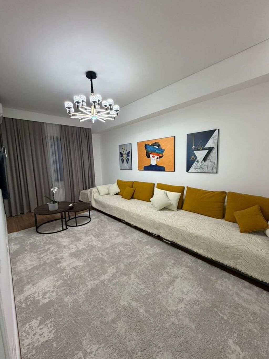 3 комнаты, 90 м², ул. Московская / Уметалиева Элитка, 9 этаж, Евроремонт: фото 8