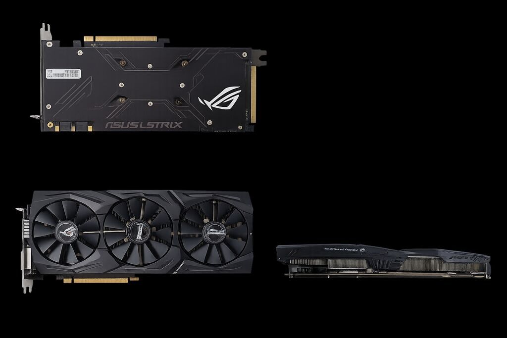 Видеокарта ASUS ROG STRIX GeForce GTX 1070 8GB (модель по стикеру: фото 1