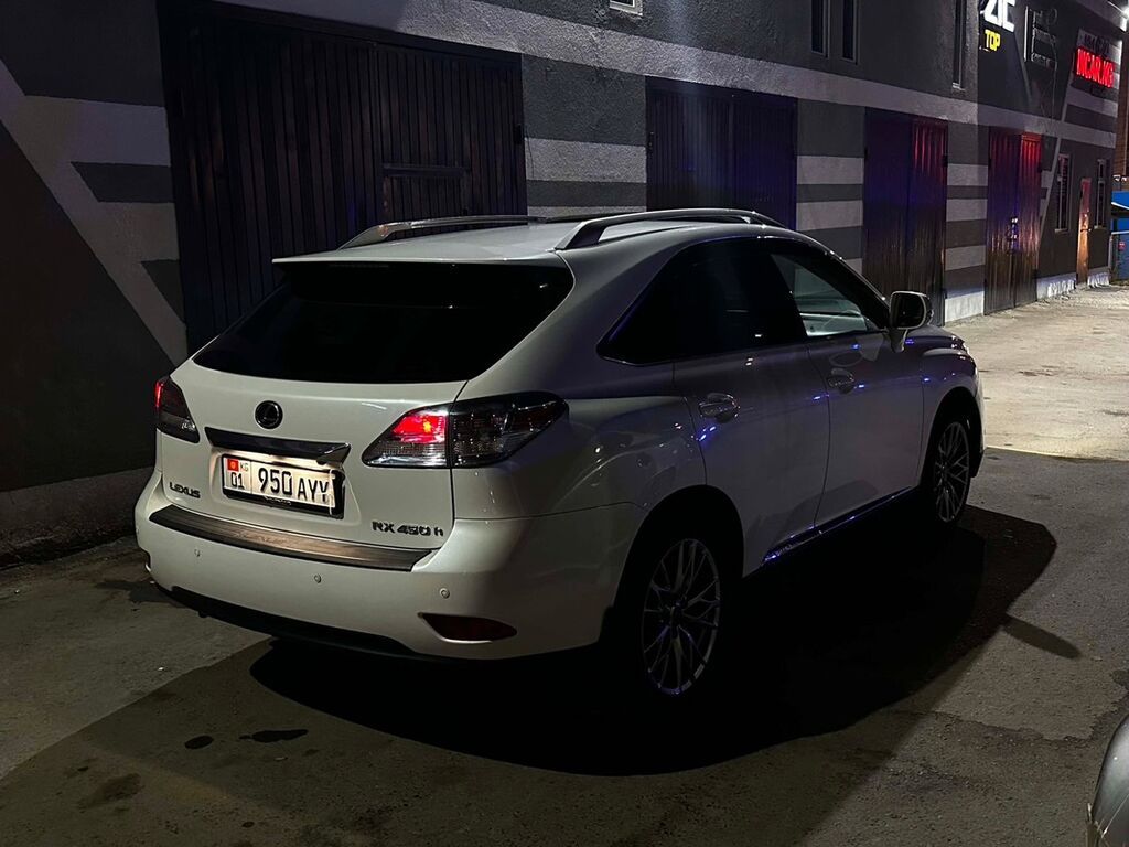 Lexus RX: 2011 г., 3.5 л, Вариатор, Гибрид, Кроссовер: фото 4