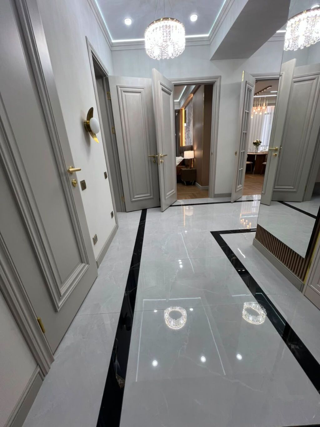 3 комнаты, 80 м², Асанбай мкр Элитка, 10 этаж, Евроремонт: фото 7