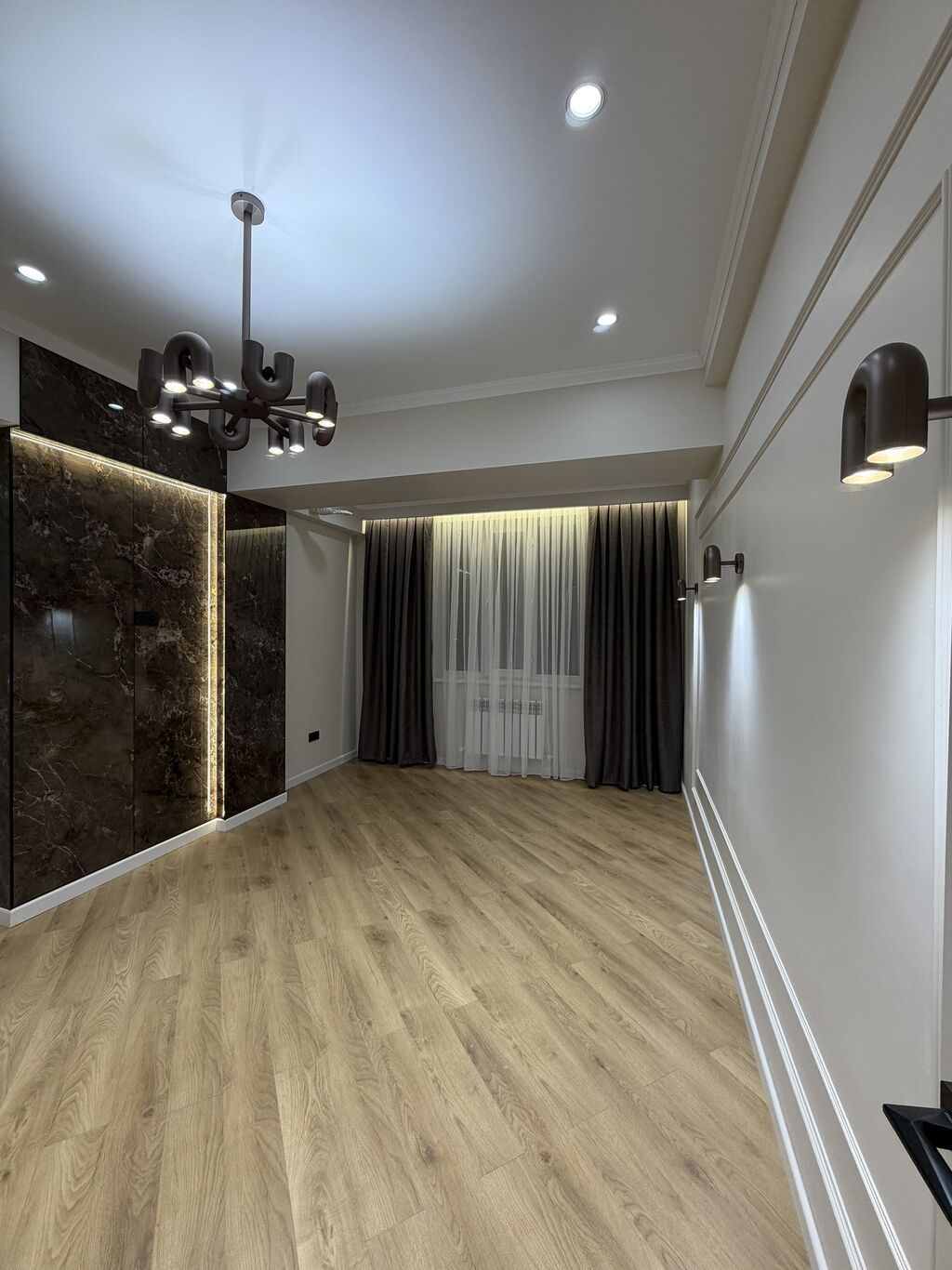 3 комнаты, 98 м², Пишпек Элитка, 11 этаж, Дизайнерский ремонт: фото 7