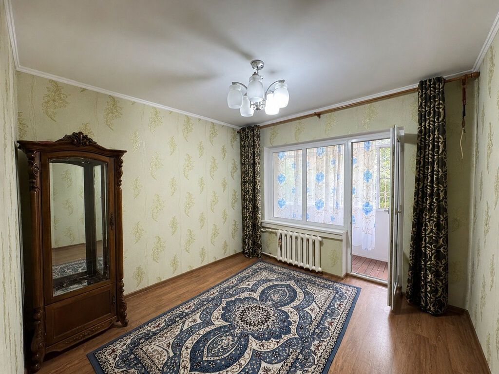 3 комнаты, 61 м², Аламедин-1 мкр 105 серия, 1 этаж, Косметический ремонт: фото 7