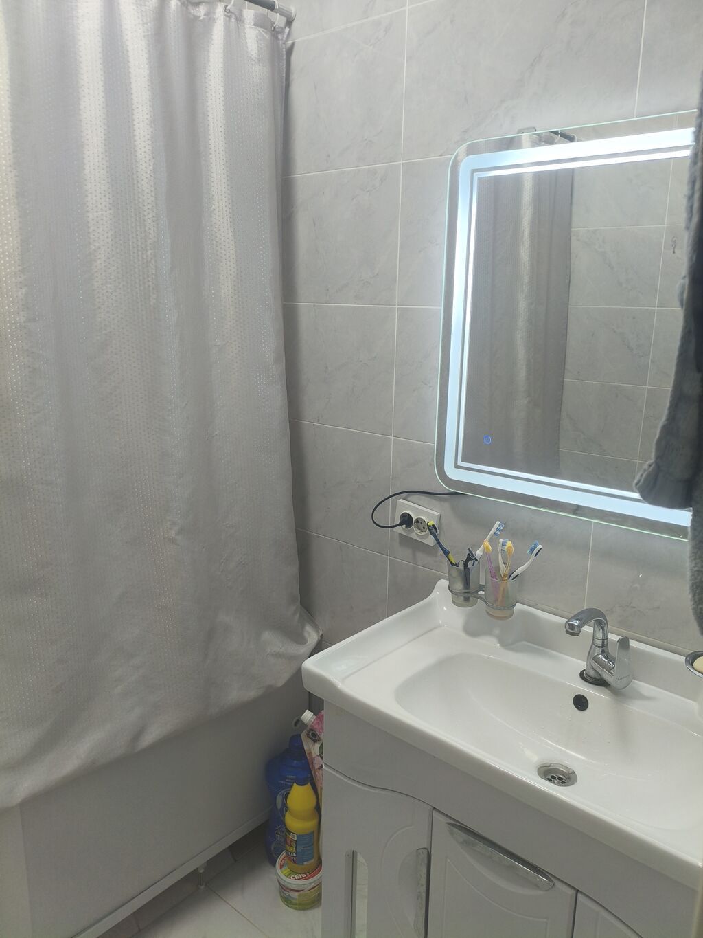 3 комнаты, 86 м², Кок-Жар ж/м 108 серия, 9 этаж, Свежий ремонт: фото 8