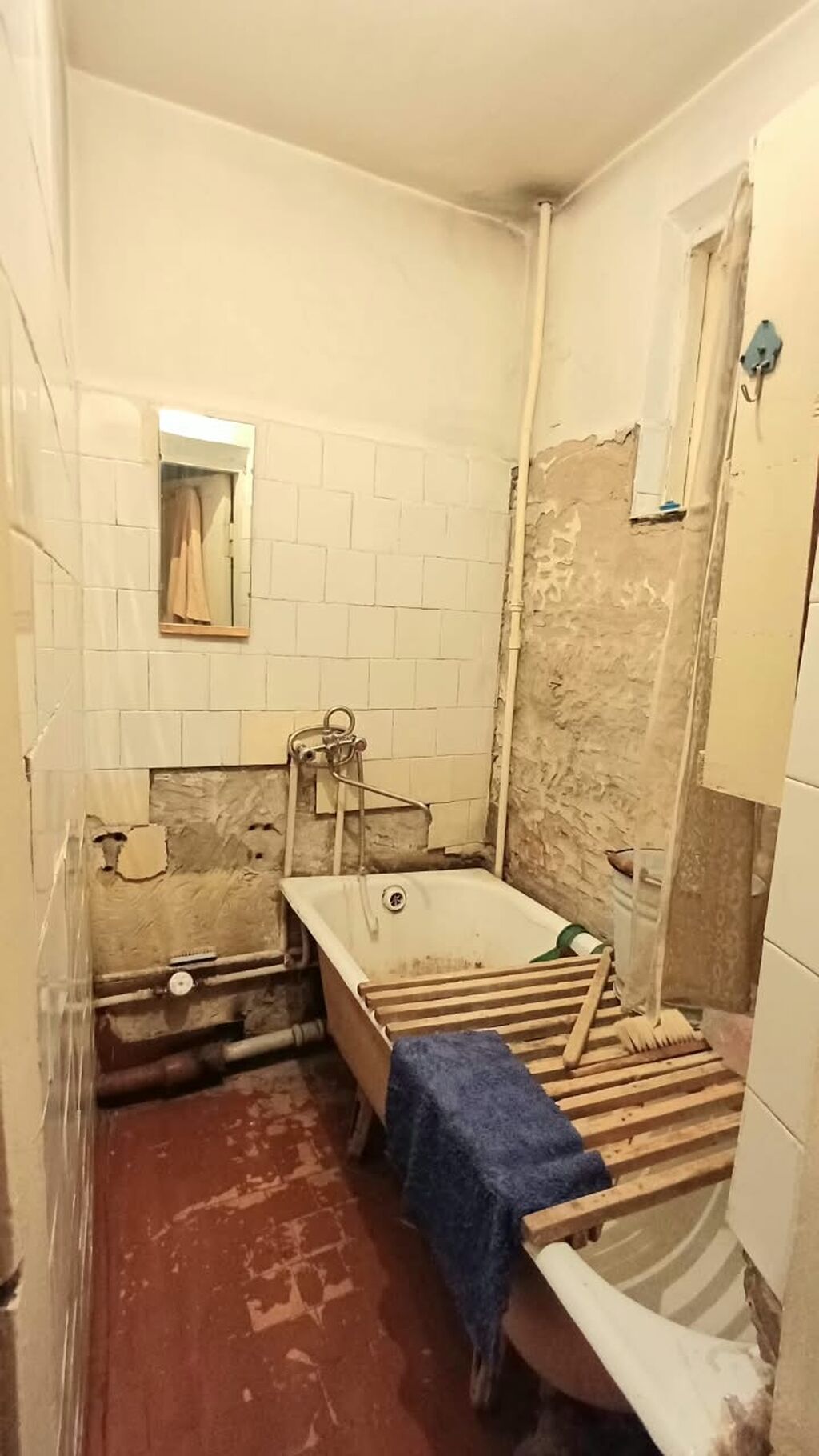 2 комнаты, 44 м², Бишкек Парк ТРЦ Индивидуалка, 3 этаж, Требуется ремонт: фото 6