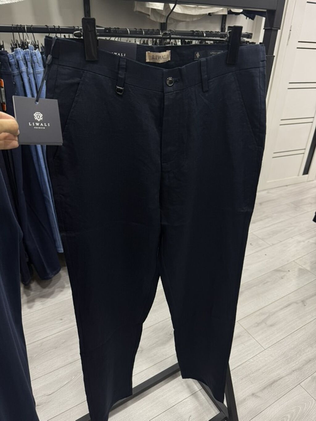 Мужские брюки, M, L, XL, Новый, цвет - Синий, Самовывоз: фото 4