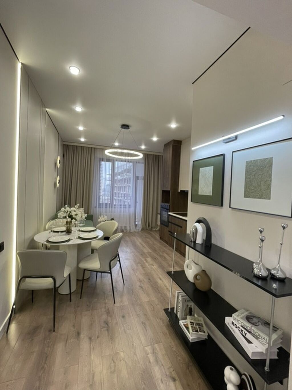 Студия, 58 м², Южная Магистраль Элитка, 7 этаж, Дизайнерский ремонт: фото 8
