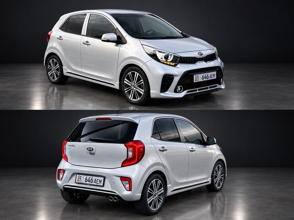 Kia Morning: 2018 г., 1 л, Автомат, Бензин, Хэтчбэк: фото 1
