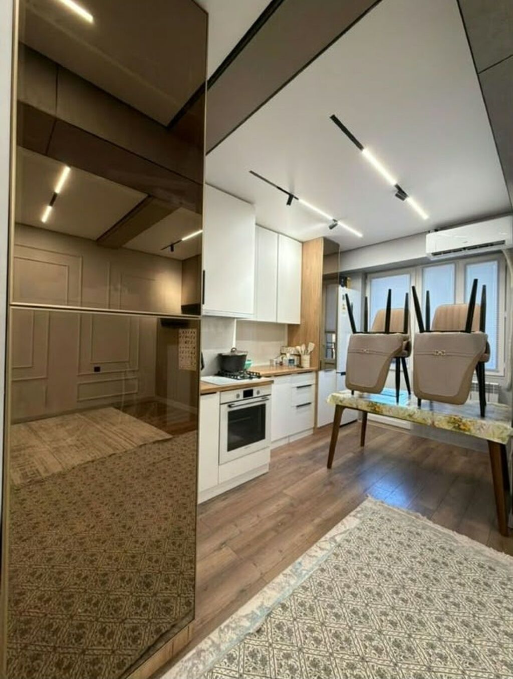 1 комната, 42 м², Ак-Орго ж/м Элитка, 6 этаж, Дизайнерский ремонт: фото 5
