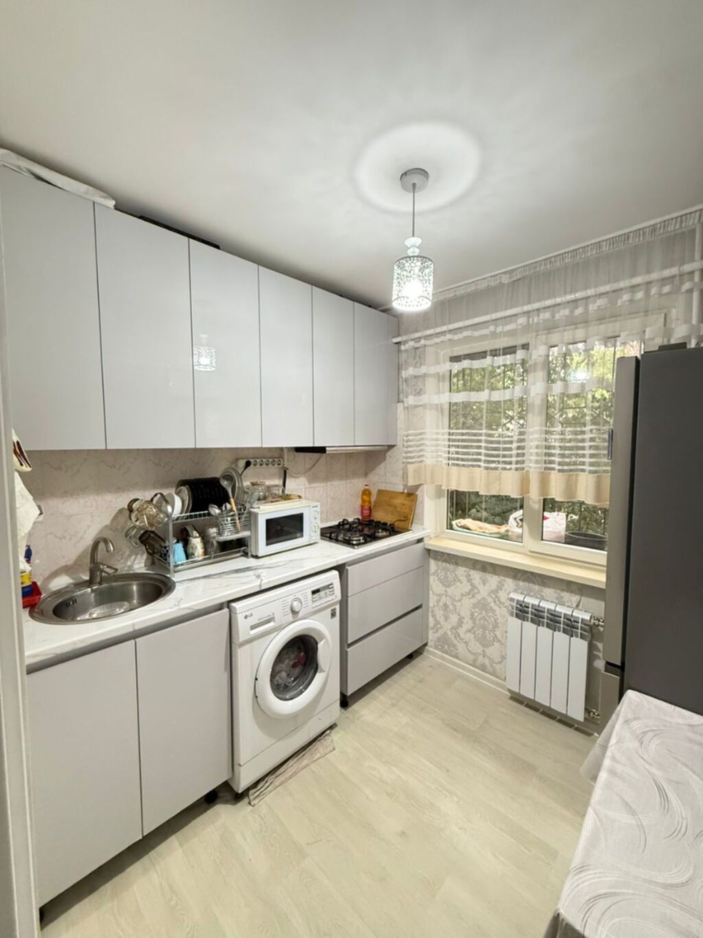 2 комнаты, 43 м², 104 серия, 7 мкр 104 серия, 1 этаж, Косметический ремонт: фото 3