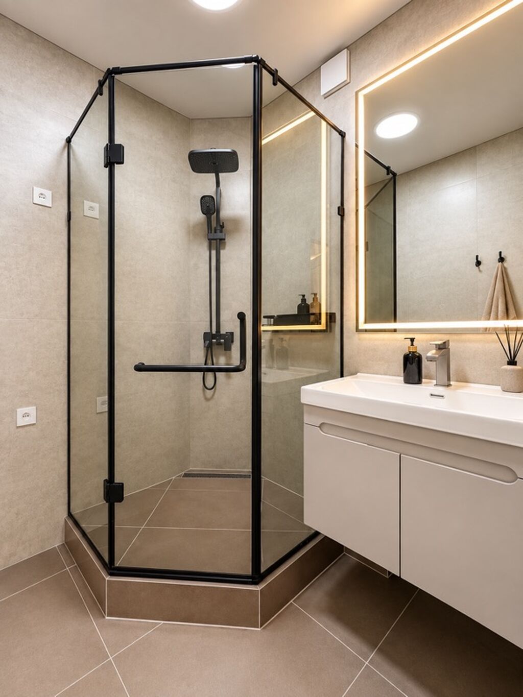 3 комнаты, 88 м², 108 серия, 7 этаж, Дизайнерский ремонт: фото 7