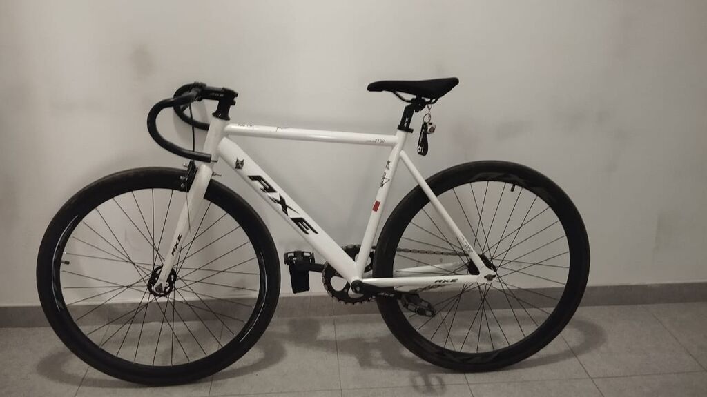 Фикс-байк (single speed) AXE, дорожный/трековый стиль - Рама и вилка: фото 4