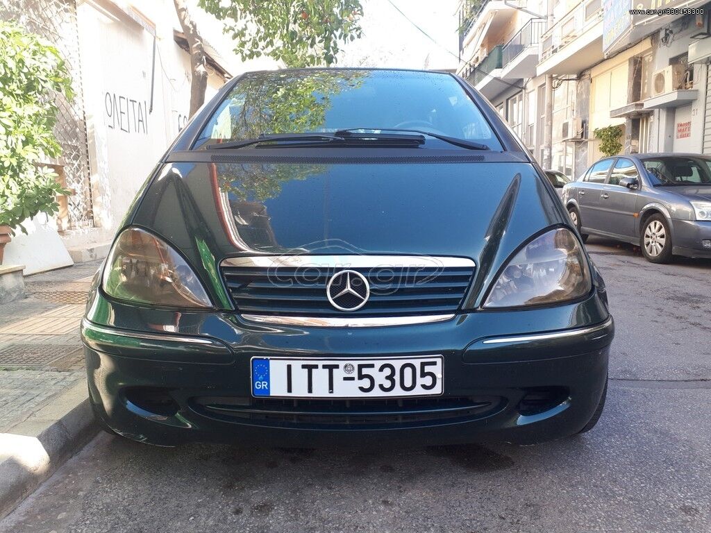 Mercedes-Benz: Mercedes-Benz A 160: 1.6 l. | 2001 έ. | Χάτσμπακ — 1