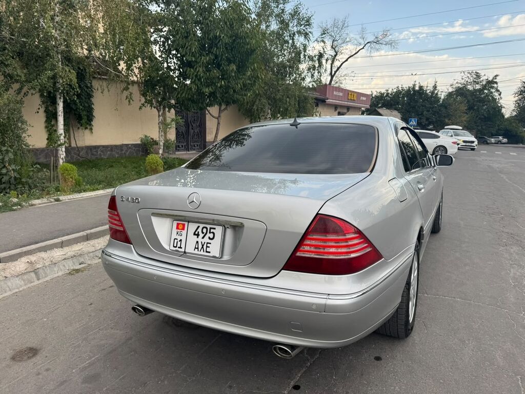 Mercedes-Benz S-Class: 2003 г., 4.3 л, Автомат, Бензин, Седан: фото 3