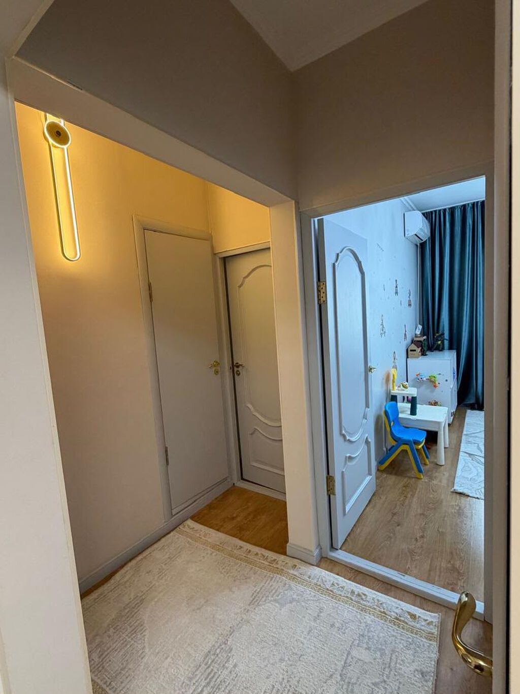 3 комнаты, 70 м², 12 мкр 106 серия, 5 этаж, Евроремонт: фото 4