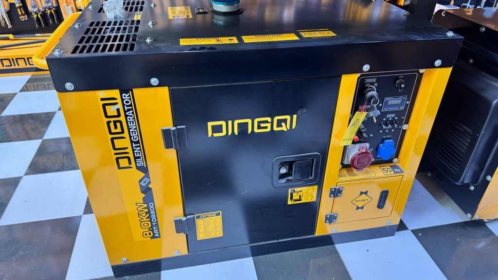 Дизельный генератор DINGQI Silent Generator 8.0 kW (ART-DQ800) -: фото 1