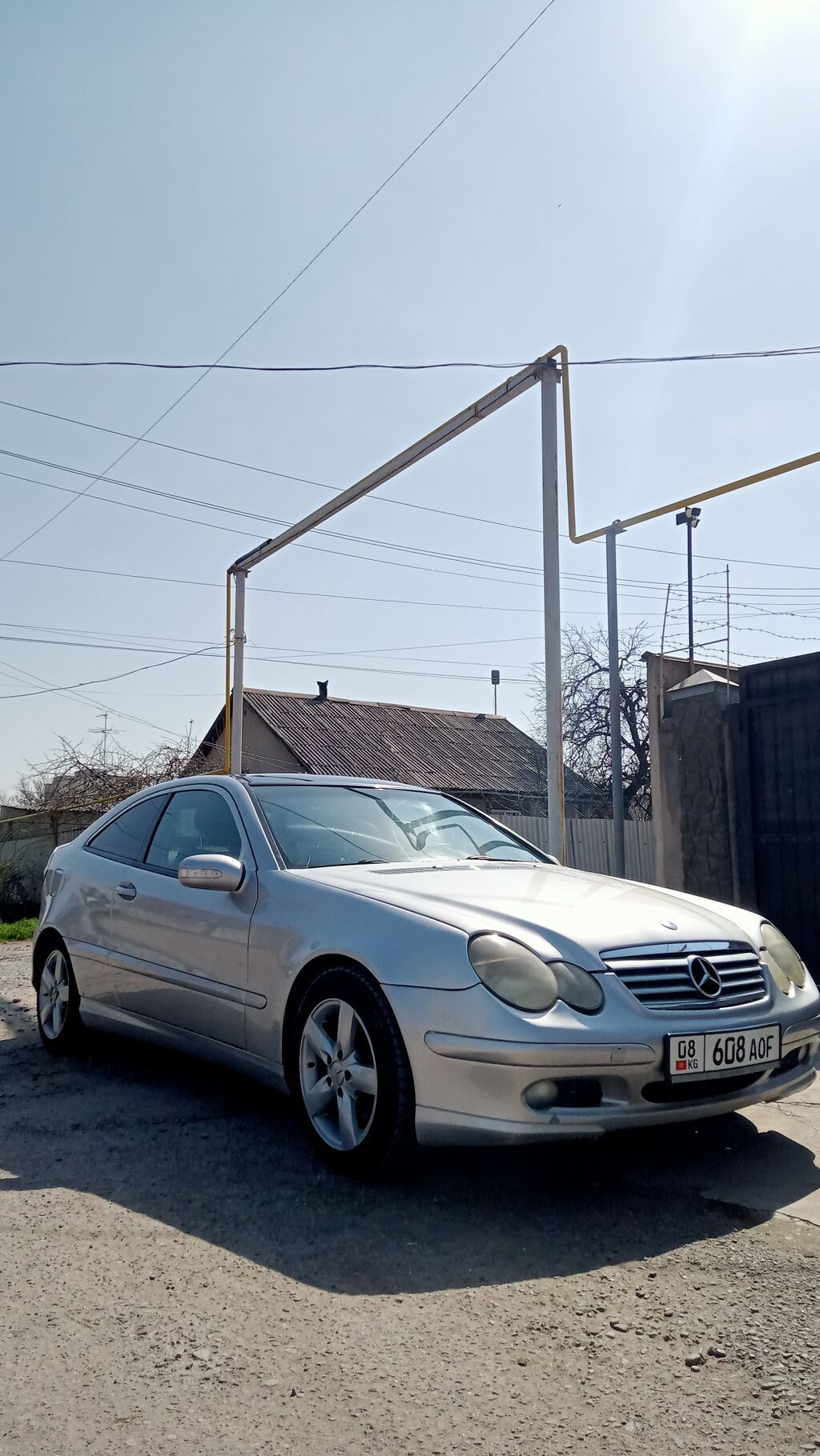 Mercedes-Benz C-Class: 2003 г., 2.3 л, Автомат, Газ, Купе: фото 2